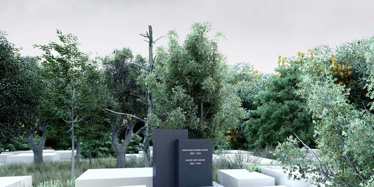 1. Ödül ( Halide Edip Adıvar), İstanbul’un Mezarları Tasarım Yarışması