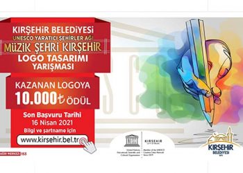 UNESCO Yaratıcı Şehirler Ağı Müzik Şehri Kırşehir Logo Tasarımı Yarışması