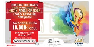 UNESCO Yaratıcı Şehirler Ağı Müzik Şehri Kırşehir Logo Tasarımı Yarışması