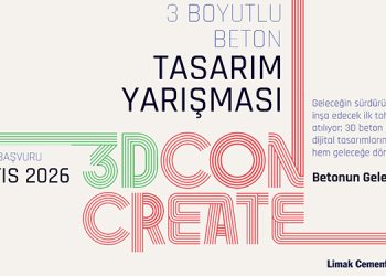 3DCON CREATE 3 Boyutlu Beton Baskı  Tasarım Yarışması