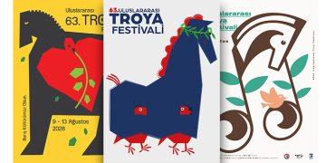 63. Uluslararası Troya Festivali Afiş Tasarım ve Uygulama Yarışması Sonuçlandı