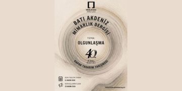 Batı Akdeniz Mimarlık Dergisi 40. Yıl Özel Sayısı Kapak Tasarım Yarışması